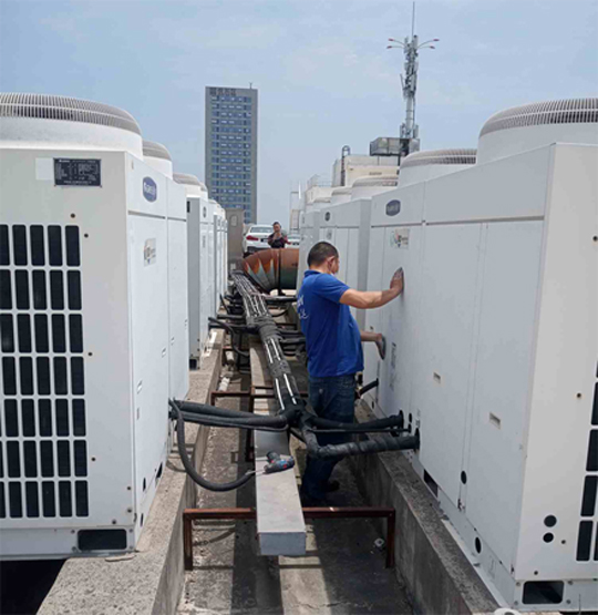 台儿庄中央空调制热和不制冷系统维修方法